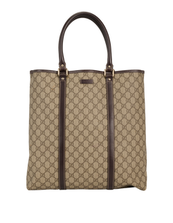 GG Vertical Tote, Canvas, Beige, 223668527066, 2*